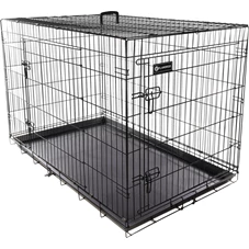 Draadkooi-ebo-zwart-xxl-76x124x83cm