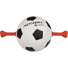 hs-matchball-voetbal-met-rode-grepen-19cm