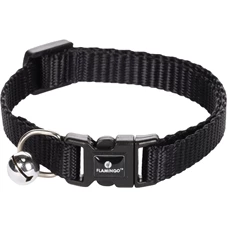 kattenhalsband-bel-Ziggi-zwart-20-35cm-10mm