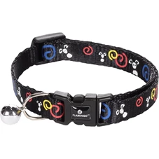 kattenhalsband-Ziggi-muismotief-zwart-20-35cm-10mm
