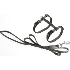 kattenharnas-lijn-Ziggi-taupe-20-35cm-10mm