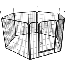 kennel-zecta-zwart-162x140x80cm
