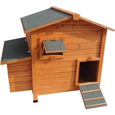 Kippenhok-Happy-Hen-kleur-bruin-afm-118x86-5x97-5cm